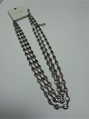 Laura, Silver Necklace NWT